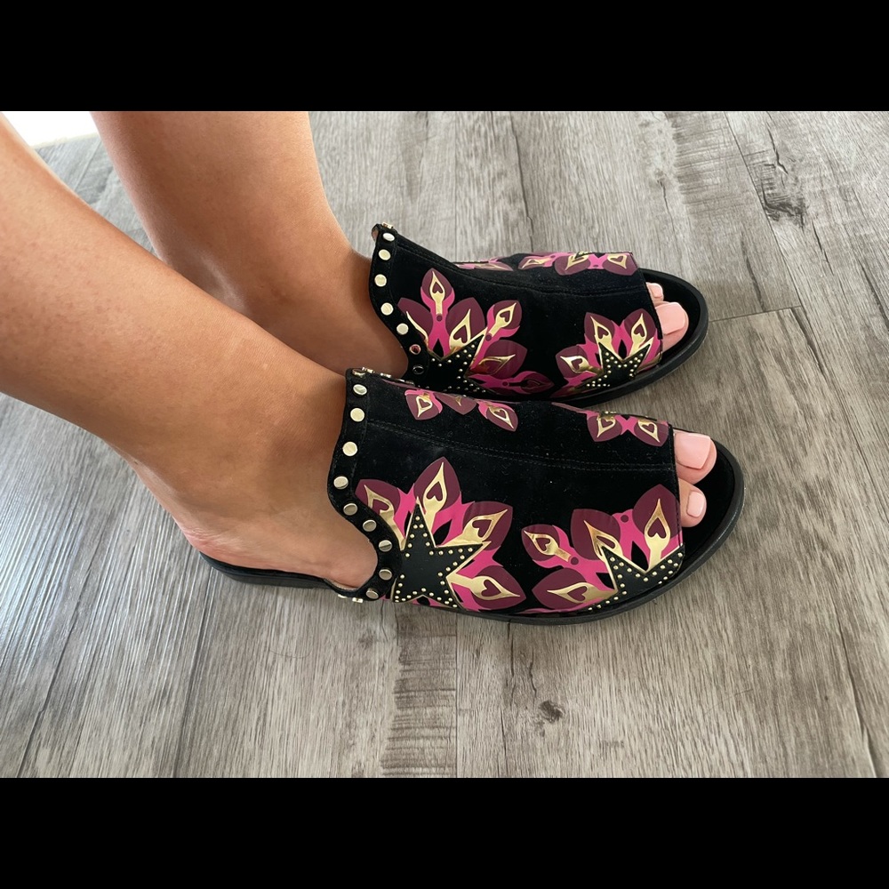 Jimmy Choo slippers ,size 9